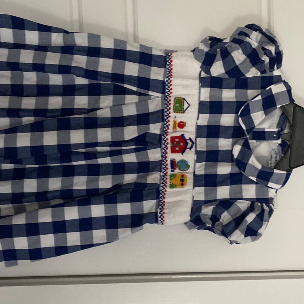 Very cute back to school dress.  Girls size 6